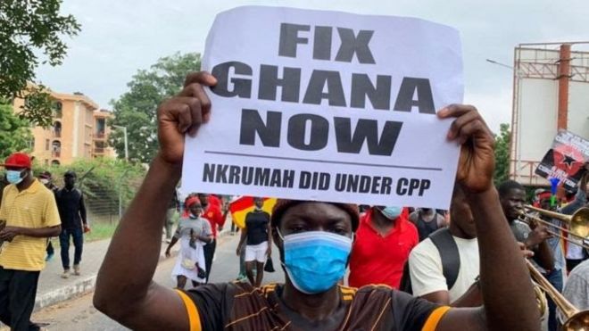 Arise Ghana wan protest 