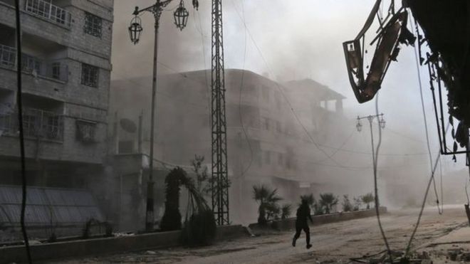 Perang Suriah Pasukan Pro Assad Merebut Kembali 10 Wilayah Ghouta Timur Bbc News Indonesia