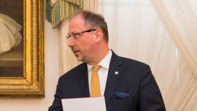 Посол Польши в Великобритании Аркадий Жегоцкий