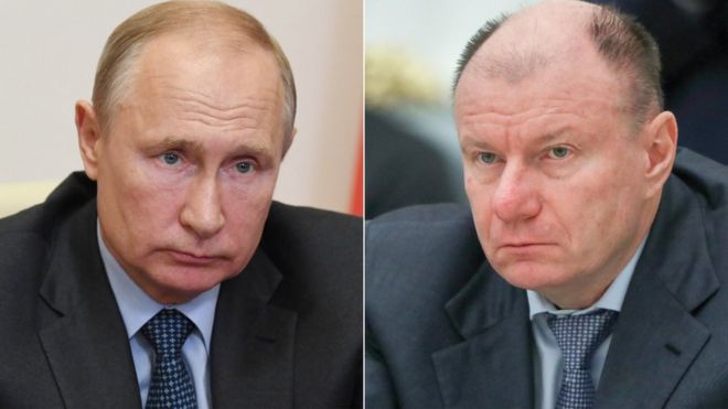 Путин и Потанин