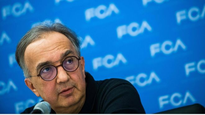 Глава Fiat Chrysler Серджио Маркьонне скончался от осложнений после операции Глава Fiat Chrysler Серджио Маркьонне скончался от осложнений после операции