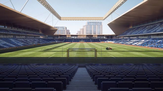 Curiosidades PL on X: O Kenilworth Road, estádio do Luton Town