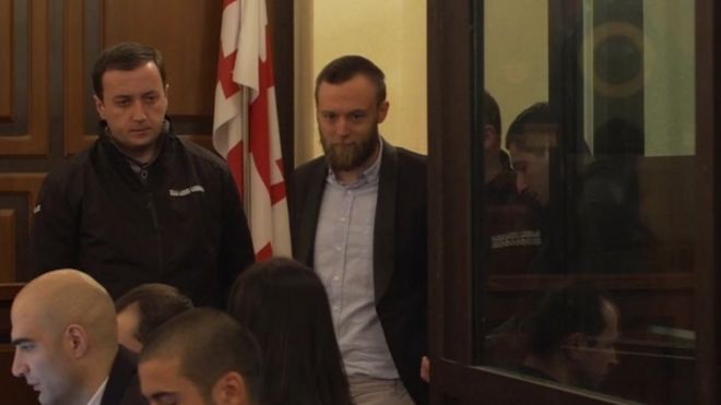 Jack Shepherd Tbilisi court 25 Jan