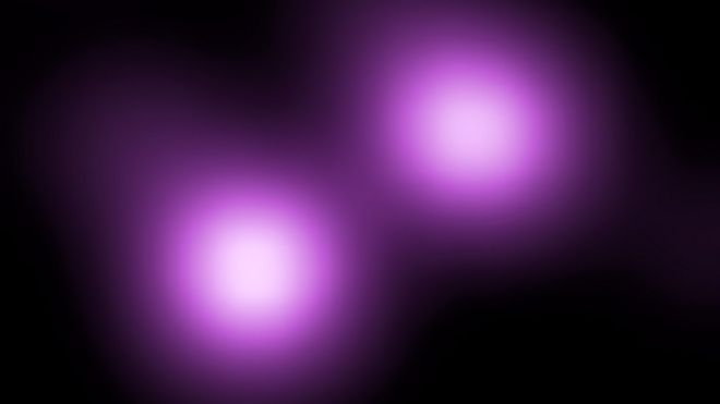 Supernova violeta.