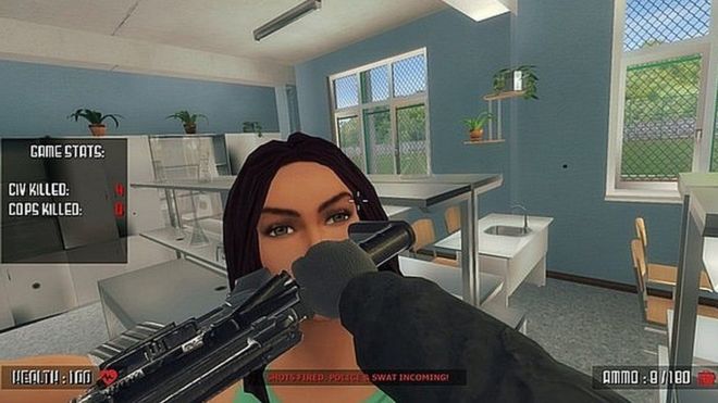 حذف لعبة فيديو جديدة تحاكي إطلاق النار في المدارس