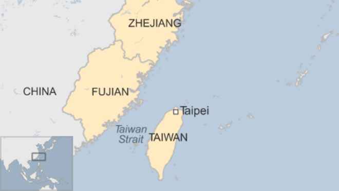 Тайваньская карта