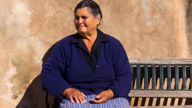 An older woman from southern Greece
