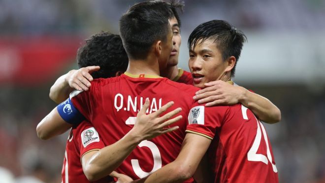 Việt Nam đã lọt vào vòng 16 của AFC Asian Cup