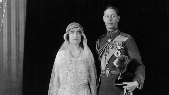喬治六世與伊麗莎白（26/4/1923）