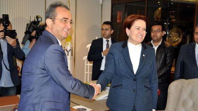 Bülent Tezcan ve Meral Akşener