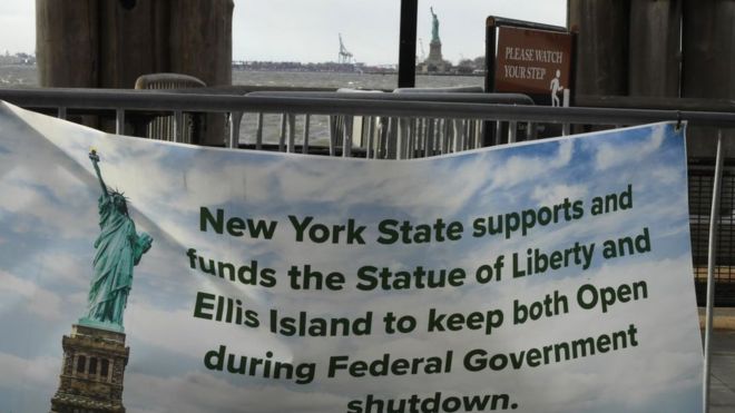 Государственные фонды держали Статую Свободы открытой во время закрытия.