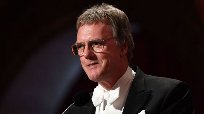 Peter Ratcliffe en la ceremonia de los Premios Nobel el 10 de diciembre de 2019.