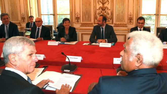 Переговоры о Новой Каледонии в Париже, 2 ноября 17