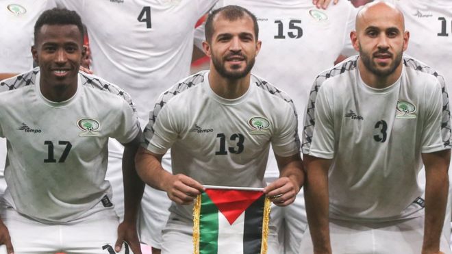 Palestine's national football team