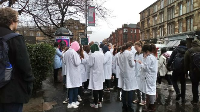Студенты эвакуированы из зданий университета Глазго