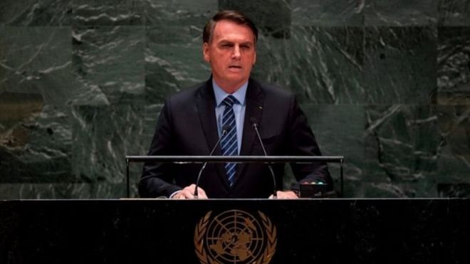 Bolsonaro abriu a Assembleia Geral da ONU nesta semana