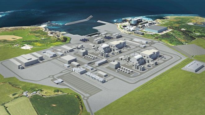 Последняя версия сайта Wylfa Newydd на Англси