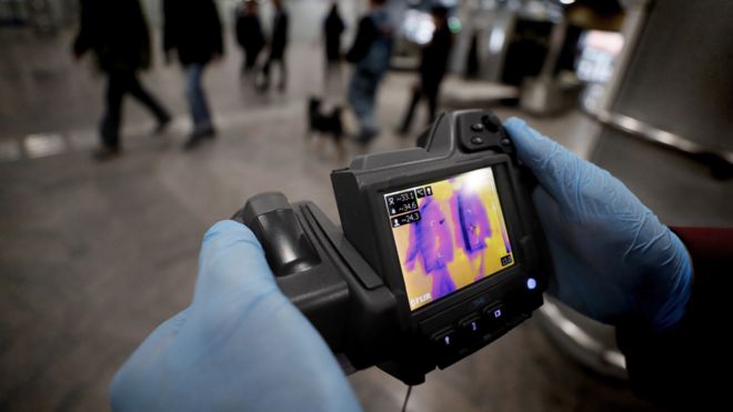 Проверка пассажиров в московском аэропорту Шереметьево