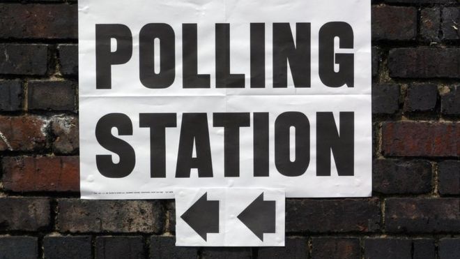 Image result for polling station sign