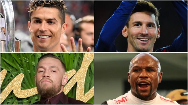 The worlds 100 highest-paid athletes of 2018