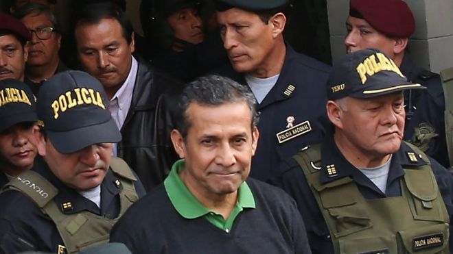Ollanta Humala detenido