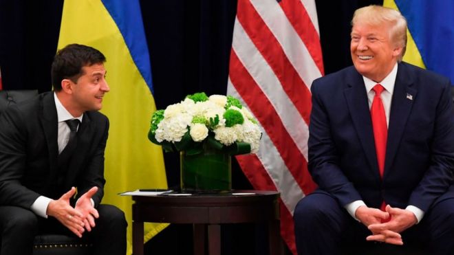 El presidente de Ucrania, Volodymyr Zelensky, y Trump se reunieron este miércoles en Nueva York, donde ambos asistían a las sesiones de la Asamblea General de la ONU.