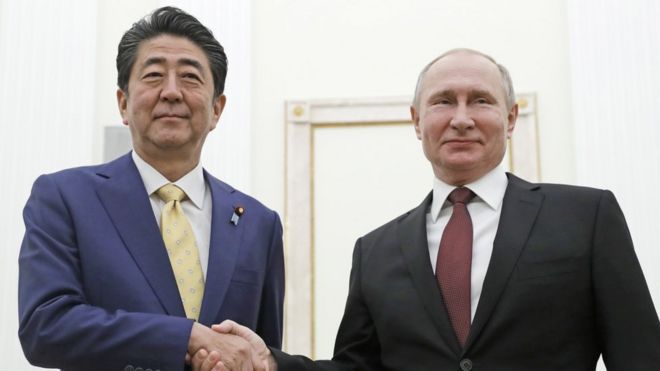 Абэ и Путин