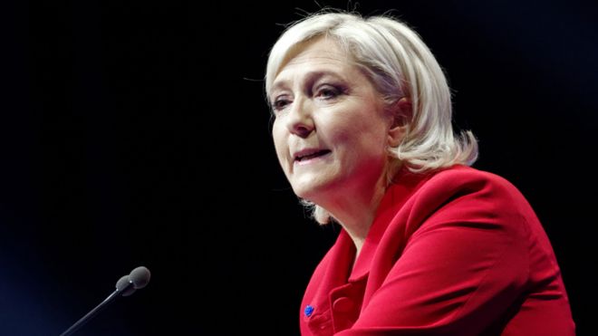 Marine Le Pen, file pic