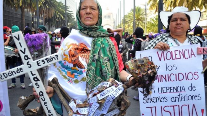 Manifestación en México