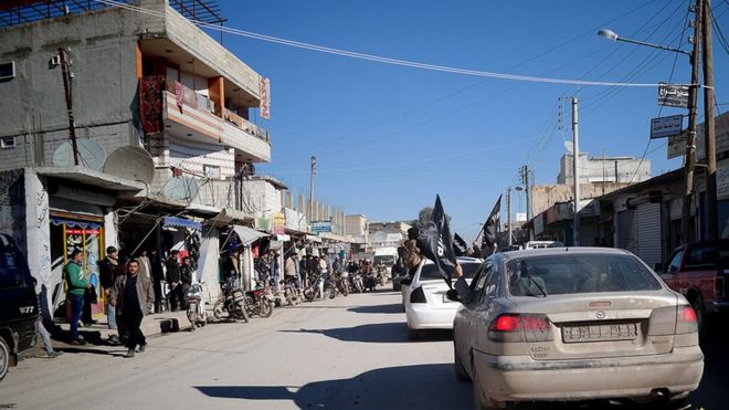 IŞİD'in kontrolü altındaki Rakka kenti
