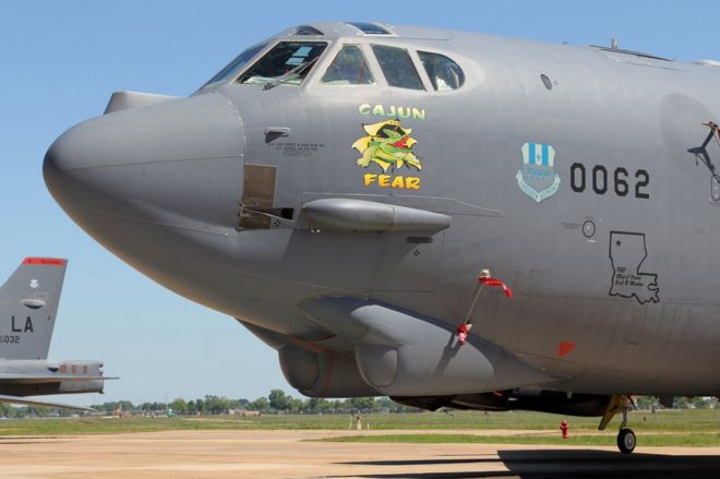 Бомбардировщик B-52 'Cajun Fear'