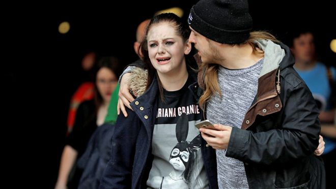Sobrevivientes del ataque en Manchester