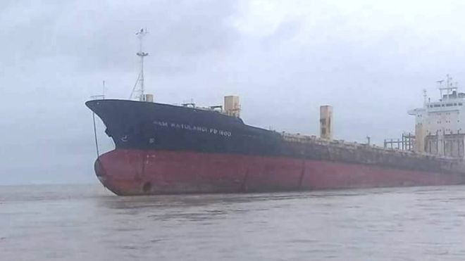 The Sam Ratulangi PB 1600 container ship