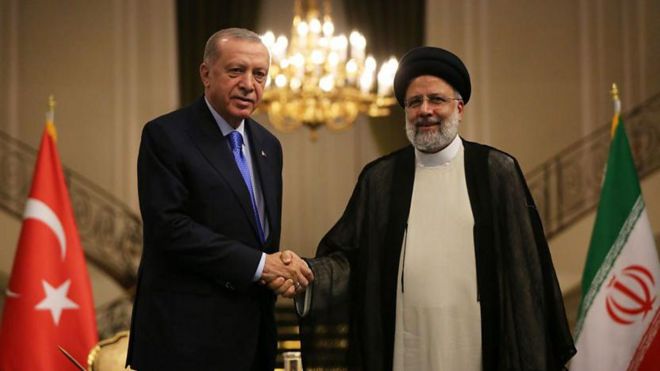 اردوغان و رئیسی بر سر تعمیق روابط سیاسی و اقتصادی و نظامی در سال ۲۰۲۲ توافق کردند