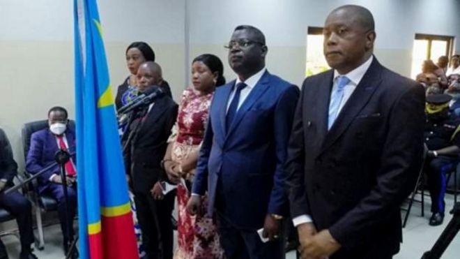 Prestation de srment du nouveau bureau de la CENI en RDC