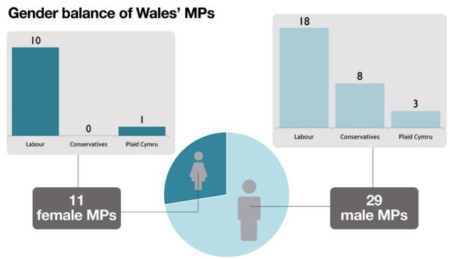Гендерный баланс в Уэльсе