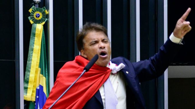 O deputado Wladimir Costa (SD-PA), em sessão na Câmara
