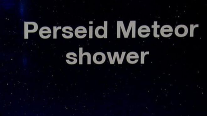 Perseid Meteor shower