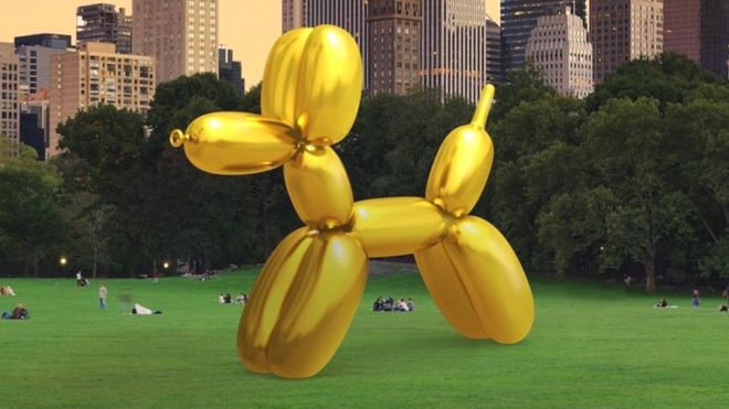 Jeff Koons to display artworks at Oxford exhibition - BBC News