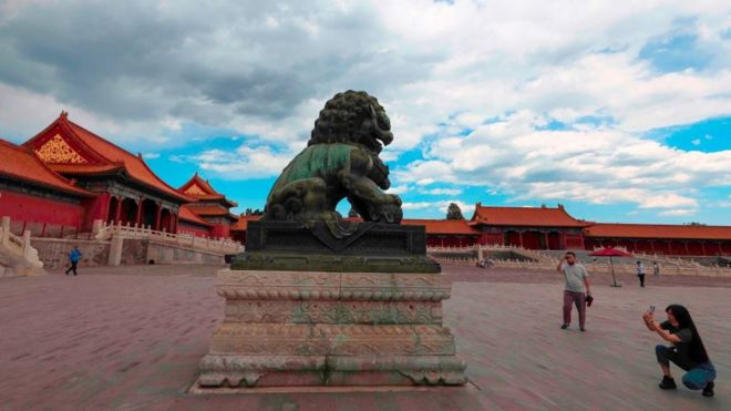 Запретный город в Пекине в мае
