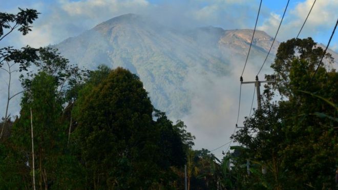 Dalam Gambar Letusan Gunung Agung Bali Tahun 1963 Bbc News Indonesia