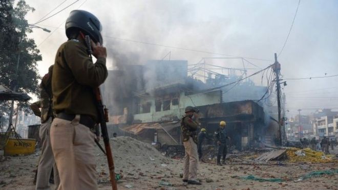 दिल्लीमा हिंसा