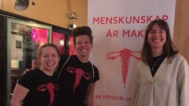 Кампания MENSEN по защите прав менструальной группы в Швеции