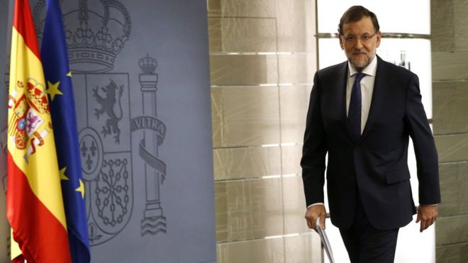 Испанский премьер-министр Мариано Рахой (28 сентября)