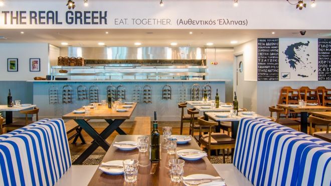 Настоящий греческий ресторан