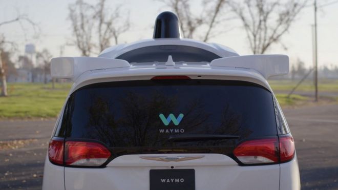 Waymo car