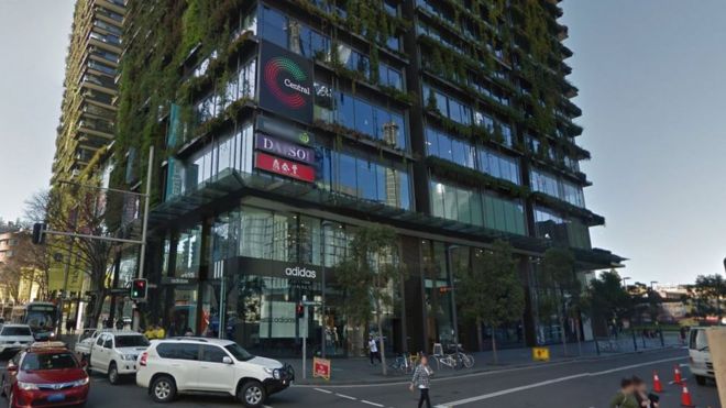 A multi-floor shopping premises is shown on Google's street view facility