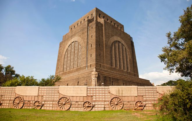 Памятник Voortrekker в Претории, Южная Африка