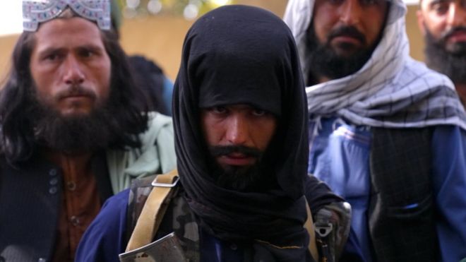 Taliban fighters in Balkh