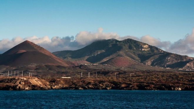 Paisagem da Ilha de Ascensão